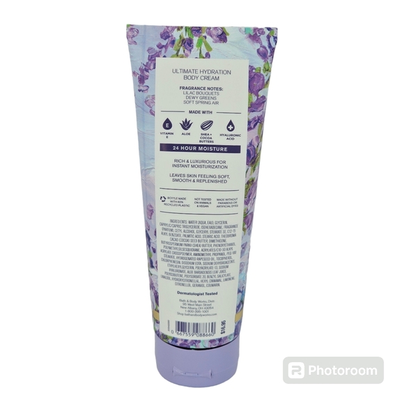 Fresh Cut Lilacs Bath & Body Works Mist Lotion Cream Set of 3 - Picture 7 of 7